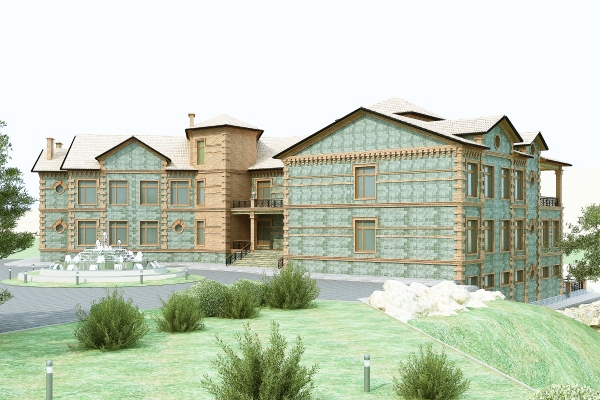 Shusha 8 District 1 Aerial View